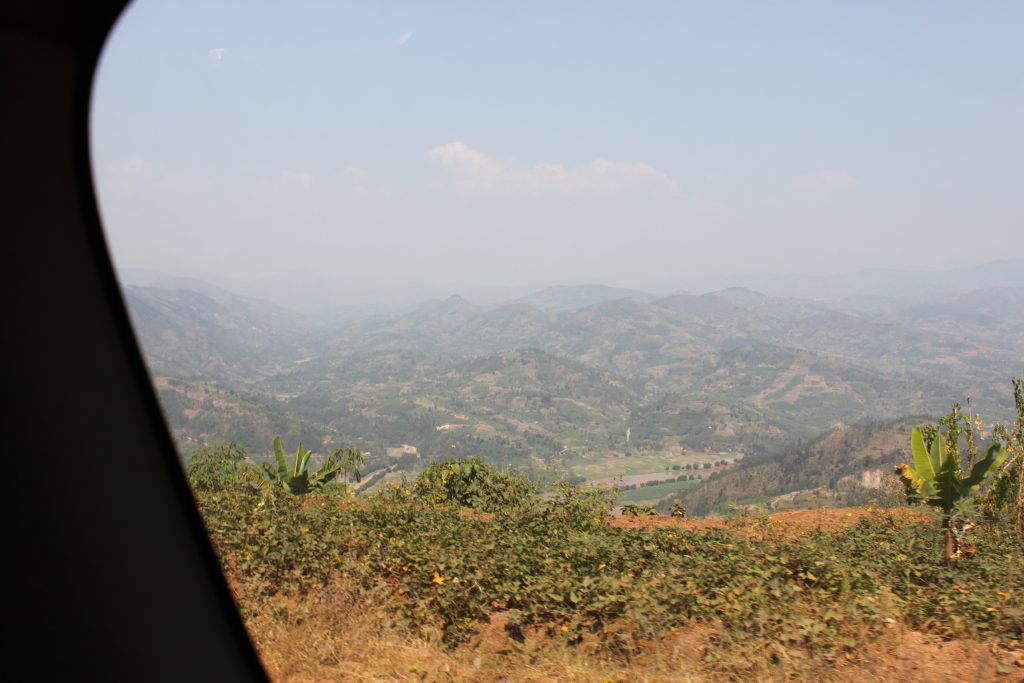 Ruandische Landschaft